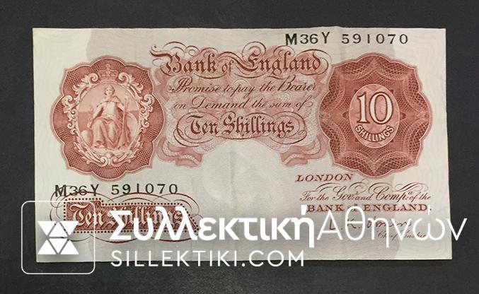 GR. BRITAIN 10 Shilling XF